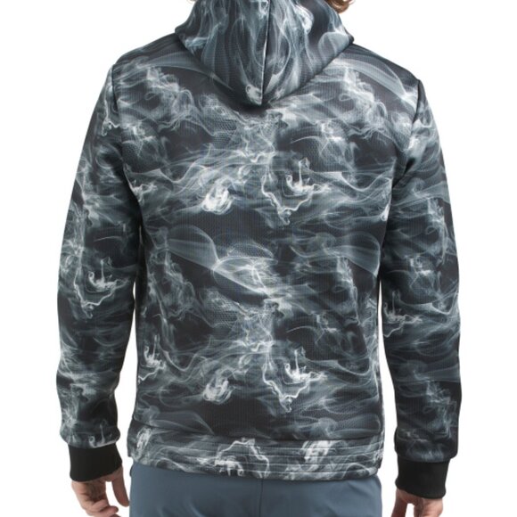 NEW GREYSON Ghost Dancer Smoke Full Zip Performance Hoodie 563TN - Picture 2 of 3